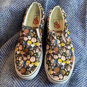 Limited Edition Peanuts Vans slip-on sneakers